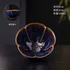 Taza de té horneada en horno, taza de té de cerámica para el hogar, taza de té personal creativa, taza de pétalo, juego de té kung fu, taza de maestro, venta al por mayor