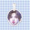 Etiqueta de equipaje Huang Minghao Pase de abordar Colgante para mochila Etiqueta Etiqueta Debería Ayudar Sacudida circundante