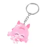 Merchandise Fofo de Desenho Animado Chaveiro Macio de Acrílico Criativo Pingente de Anime Personalizado Dupla Face Bidimensional Di