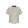 Camiseta Inspirada no Design Buttertiger com Botão no Ombro Estilo Retro Old Money para Homens, Versátil e Respirável Manga Curta de Verão T632