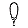 Direto da Fábrica Lanyard de Corda Trançada Grossa para Celular ao Ar Livre Lanyard de Chaveiro Multicor Transfronteiriço Corda Curta Portátil Anti-perda