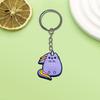 Kitten Series 2 Series Creative Keychain shein Schoolbag Keychain Fashion Car Keychain Creative Car Hanging