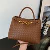 Bolso de Mujer 2026 Nueva Moda Casual Elegante Estético Nicho Textura Simple Bolso de Mano Hombro Cruzado Bolso de Moda