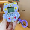 Máquina de jogo de coelho de desenho animado criativo Máquina de jogo Palm Tetris chaveiro pingente de gatinho presente atacado