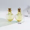 Artesanato DIY de Vidro Amarelo Transparente Casa de Bonecas em Miniatura Arranjos de Flores Arranjos de Flores para Carro Vários Estilos Atacado