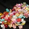 Botões Sapo Qipao Novo Estilo Chinês Botões de Resina Flor de Cerejeira Cristal Botões Decorativos Acessórios para Camisa Roupa Tang Colete