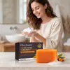 Sabonete de Limpeza de Cúrcuma OCEAURA Limpeza Suave Pele do Corpo Esfoliação Confortável Limpeza Diária Gel de Banho Refrescante