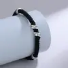 Novo Conceito Pulseira de Mão Trançada em Madeira Dickwood Prata Esterlina S925 Masculina Retrô Versátil Cool Tendência Design de Nicho