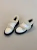 Versão em Pele de Ovelha ~ Sapatos de Caminhada Redondos Estilo Francês com Solado Grosso e Forro de Pelúcia, Mocassins Femininos Slip-On com Velcro para o Inverno