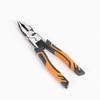 Alicate Multifuncional para Eletricista, Alicate Decapador e Crimping, Alicate de Bico Fino para Fio de Aço, Alicate Potente Eccêntrico Economizador de Esforço, Ferramenta de Aço de Alto Carbono