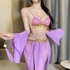 Lencería Sexy Retro Estilo Palacio Exótico Dunhuang para Mujer, Nuevo Vestido de Princesa, Puro Deseo 833 Transfronterizo