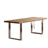 Escritorio de computadora de madera maciza, escritorio de oficina simple y moderno, escritorio para juegos, escritorio de escritura, mesa de comedor, banco de trabajo rectangular recto, escritorio de estudio