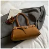 Bolsa pequena quadrada casual estilo coreano para mulheres, nova moda primavera 2026, bolsa de ombro simples para trabalho e deslocamento, bolsa transversal