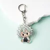 Llaveros Acrílicos de Merchandising del Anime Kimetsu no Yaiba Cuidadosamente Seleccionados: Llaveros Colgantes de Yiyong, Muichiro, Mariposa Shinobu