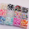 Cuentas de Cacahuete Coloridas de 3*6mm Cuentas Sueltas de Resina Pulsera de Cuentas Hecha a Mano DIY Material Espaciador Accesorios de Joyería