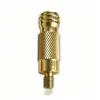 Conector anti-rotação de liberação rápida de 8 mm para rede de pouso, conector de cabeça de rede de pouso universal, design de peça única para troca rápida da rede