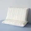 Funda de almohada anti-baba y a prueba de aceite 48x74cm, juego de dos, algodón acolchado denso, protector de almohada de espuma viscoelástica de látex