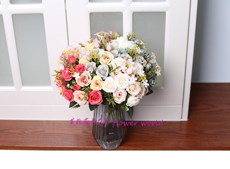 仿真婚礼现场绢花