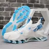 Fornecimento Direto da Fábrica de Jinjiang Novos Sapatos Esportivos Leves com Malha Respirável e Absorção de Choque Tamanho Grande Sapatos Casuais da Moda