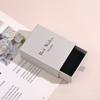 Caja de Cajón Rosa Sakura Caja de Empaque para Anillo Collar Joyería Cajas para Aretes Pulsera Caja de Joyería Caja de Regalo Hecho en Fábrica Venta Directa
