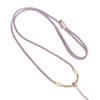 Colgante de Joyería Espiral Dorada Cordón de Cristal Ágata Jade Hetian Cuerda Colgante Cuerda de Cuerda para Collar DIY Semiterminado Hecho a Mano