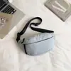 Shuai Mijia 2026 Novo Modelo Bolsa de Cintura Simples e Estilosa para Mulheres, Bolsa Transversal Esportiva Casual de Grande Capacidade, Bolsa de Peito Lisa da Moda