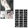 Venta Caliente Transfronteriza Polvo de Brillo de 30 Colores Polvo Luminoso de 6 Colores Sencillo Niños Polvo de Brillo Diamante Traje de Tatuaje Maquillaje Festivo