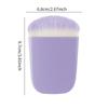Nuevo Pincel de Maquillaje de Lenteja Transfronterizo, Pincel para Base, Pincel para Rubor, Pincel de Maquillaje Multifuncional, Herramienta de Belleza Linda de Cerdas Suaves