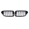 Adequado para a nova Série 5 da BMW G30G38 grade de entrada de ar de malha média com moldura galvanizada G38 malha média de linha dupla