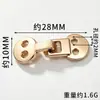 Botones de cierre metálico para ceñir la cintura para Hanfu, cheongsam de estilo chino retro, traje antiguo, jeans, accesorio para ceñir la cintura