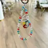 Cadena de Teléfono Móvil de Moda con Cuentas Cadena Larga Universal de Perlas de Alta Gama Cordón Hecho a Mano Cadena Colgante Colgante