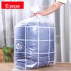 Sacos Planos de Alta Pressão em PE Grande, Sacos Internos de Filme Plástico Espessado Transparentes, Sacos de Embalagem à Prova de Poeira e Umidade, Desconto no Atacado, Selado