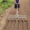 Abre surcos de ajo, extractor de surcos, herramientas agrícolas, sembradora de hortalizas para jardinería casera, sembradora, sembradora de ajos, máquina para tirar surcos y hacer caballones, herramientas agrícolas Zhongze