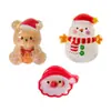 Serie Navideña Adornos para Uñas Papá Noel Muñeco de Nieve Reno Árbol de Navidad Caja de Regalo Armadura para Árbol Funda para Teléfono Móvil Adornos