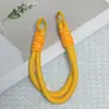 Cordão de Celular Tecido Colorido Dopamina Popular Transfronteiriço, Corda Grossa Curta, 28cm de Comprimento, Adequado para Bolsas de Garrafa d'Água e Chaveiros