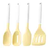 Nuevo Set de Espátulas de Silicona y Espumadera, Espátula Antiadherente para Cocina, Resistente a Altas Temperaturas, Raspador para Hornear, Utensilio de Cocina