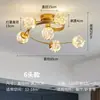 Venta Directa de Fábrica Lámpara de Araña Decorativa de Bola Cielo Estrellado LED Nórdico Lámpara de Dormitorio Luz Moderna de Lujo Lámpara de Sala de Estar Comedor