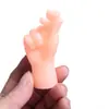 Luva de Dedo de Gato Role a Mão Cinco Dedos Abertos Palma da Mão Mini Dedos da Mão Brinquedo de Gato Engraçado Criativo