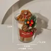 O primeiro pote de vela com aroma de morango no inverno ornamentos de bacia esmaltada decorativa para atacado presente manual forma criativa