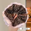 Scrunchie com vibe feminina, elástico de cabelo coreano fofo, acessório de cabelo estilo preguiçoso oversized, faixa de cabelo para coque