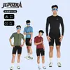 JEPOZRA Ropa de Ciclismo de Verano para Hombre Traje de Manga Corta Sudor Secado Rápido Bicicleta Bicicleta de Montaña Carretera