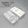 Cabezal de carga rápida británico PD20W/35W para cargador Apple plegable de tres patas con certificación UKCA tipo C.