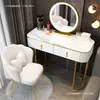 Celebridade da internet penteadeira nórdica quarto quarto principal sofisticado moderno simples penteadeira pequena novo estilo luxo leve estilo ins