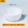 Cuenco de arroz de melamina, cuenco de arroz de cantina de comida rápida china, cuenco de sopa pequeño colorido, vajilla de porcelana de imitación de hotel con logotipo impreso
