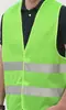 Chaleco Reflectante Chaleco para Trabajador de Saneamiento Chaleco Reflectante Seguridad Vial Automotriz Ropa Reflectante Protectora Ropa Fluorescente 80 Punto
