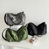 Bolsa de viaje de gran capacidad, bolsa de mano casual de nailon para el hombro, para hombre y mujer, impermeable, estilo deportivo, bandolera