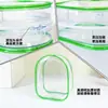 Adecuado para Salir con Bolsas para Bebé, PVC Engrosado de Alta Transparencia Cierre Doble Cremallera Caja Ciega a Prueba de Polvo Bolsa para Bebé TNT Hermana Mayor Bebé