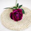 Arranjo de Flores para Arco de Salão de Casamento Rosa de Veludo Sintético Flor Artificial Fileira de Flores de Casamento Conferência de Hotel