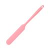 Espátula de silicone peça única cor de macaron chocolate manteiga creme faca de mistura espátula cor ferramenta de cozimento