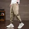 Pantalones Jogger Holgados Casuales para Hombre, Primavera y Verano Nuevo Trendy High Street Versátil Pantalón Largo, Pantalones Cargo Deportivos Harem